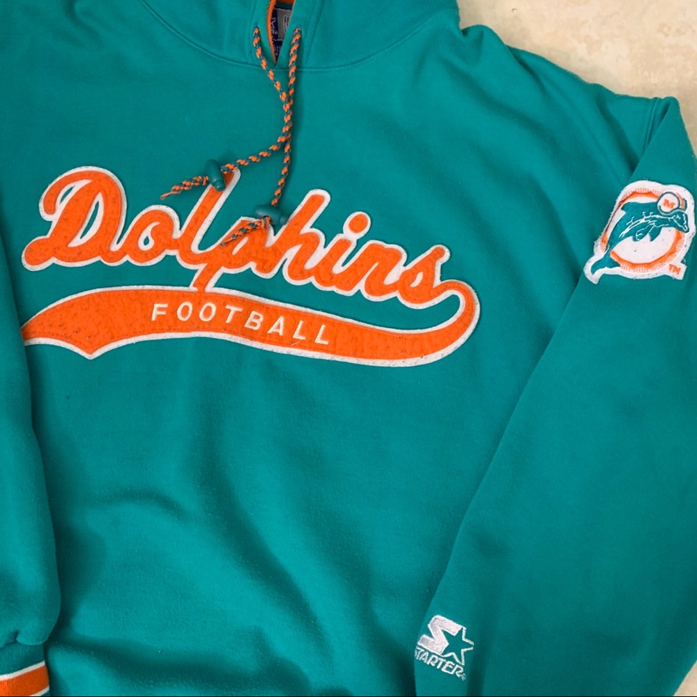 Vintage Starter Miami Dolphins Hoodie